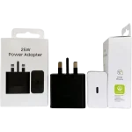 شارژر اورجینال 25 وات سامسونگ Power Adapter خرید از موبایل امیر | قطعات موبایل | شارژ سریع تایپ‌سی