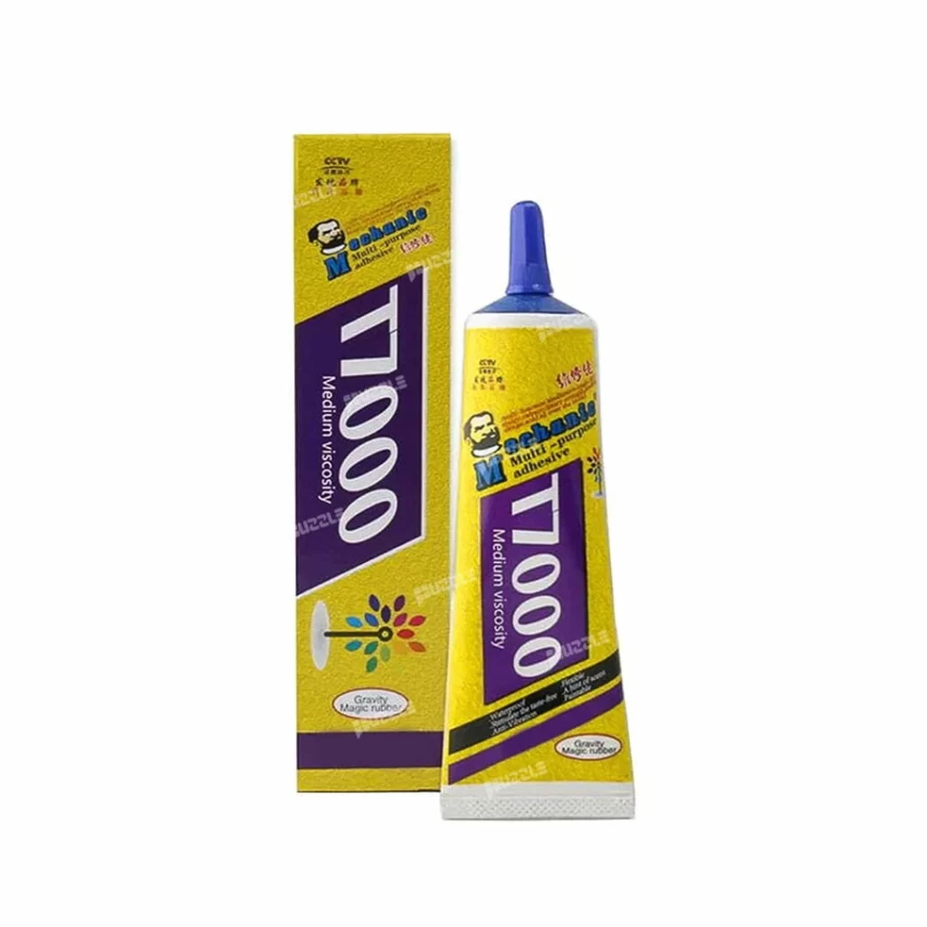 چسب مایع مشکی Mechanic T7000 خرید از موبایل امیر، قطعات موبایل با کیفیت عالی