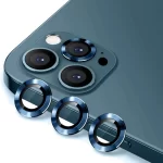 شیشه لنز با فریم آیفون 12 Pro Max Black خرید از موبایل امیر + قطعات موبایل + مقاوم در برابر ضربه و خط و خش