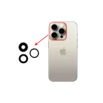 خرید شیشه لنز دوربین iPhone 15 Pro | قطعات موبایل | موبایل امیر | مقاوم و با کیفیت