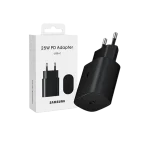 خرید شارژر اورجینال سامسونگ 25 وات USB-C دو پین | موبایل امیر | قطعات موبایل | شارژ سریع